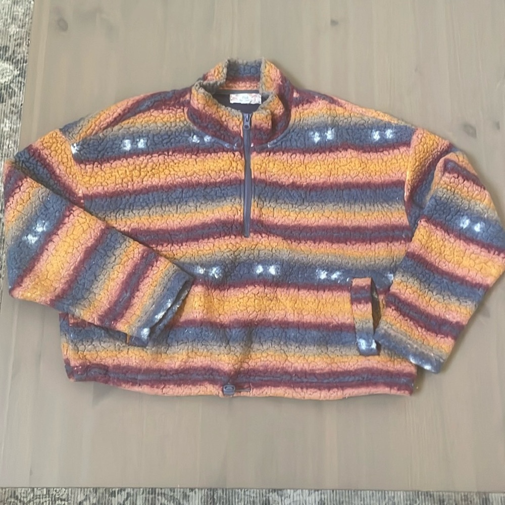 Pink Republic 1/4 Zip up Sweater Size XL